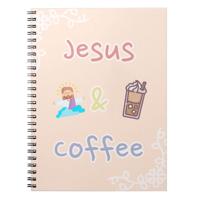 Cuaderno Jesús + Café (Frente)