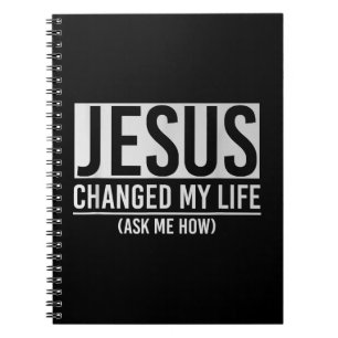 Cuaderno Jesús Cambió Mi Vida Pregúntame Cómo Jesús