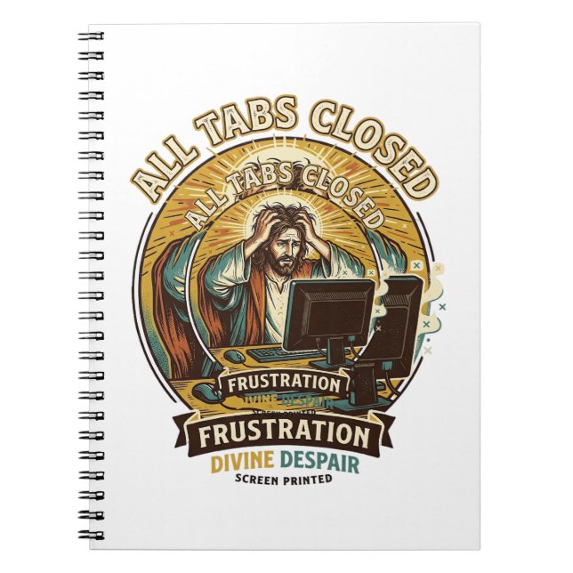 Cuaderno Jesús Cerró Accidentalmente Todas las Pestañas del (Frente)
