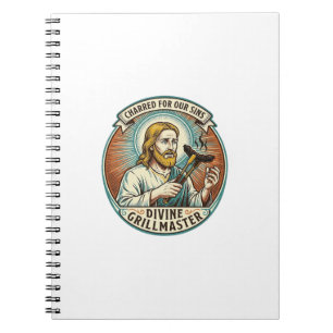 Cuaderno Jesús Completamente Quemado Perro Caliente Negro H