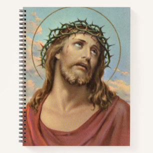 Cuaderno Jesús con la corona de espinas