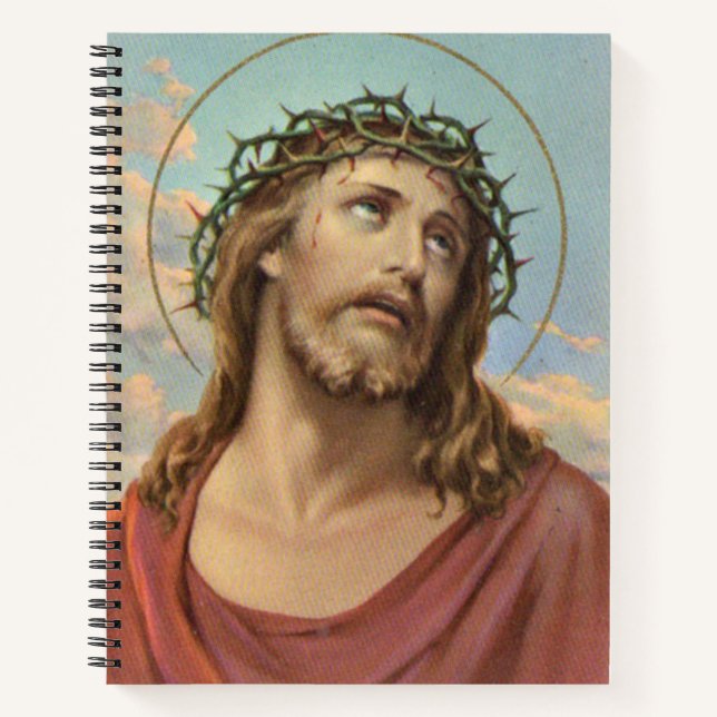 Cuaderno Jesús con la corona de espinas (Anverso)
