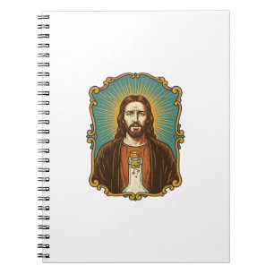 Cuaderno Jesús Corcho De Vino Roto Botella Sumiller Parte