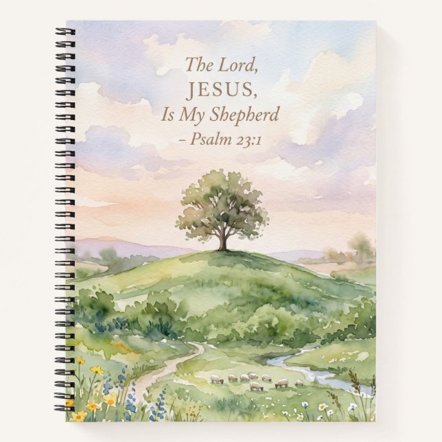 Cuaderno Jesús el Buen Pastor (Anverso)
