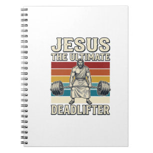Cuaderno Jesús El Levantador de Peso Muerto Definitivo Dise