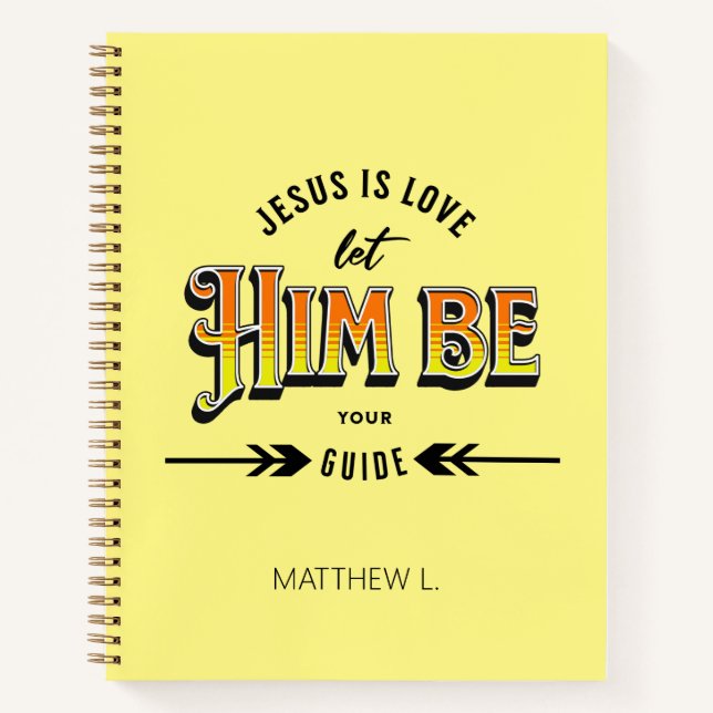 Cuaderno Jesús Es Amor (Anverso)