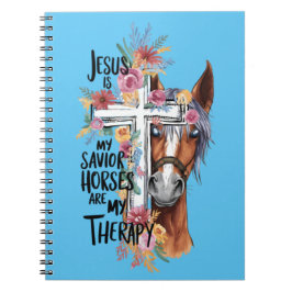 Cuaderno Jesús Es Mi Caballo Salvador Es Gracioso Mi Terapi