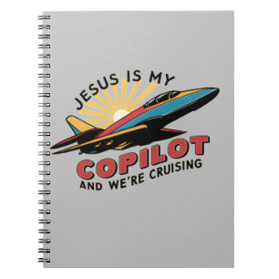 Cuaderno Jesús Es Mi Copiloto Y Estamos Cruzando Divertidos