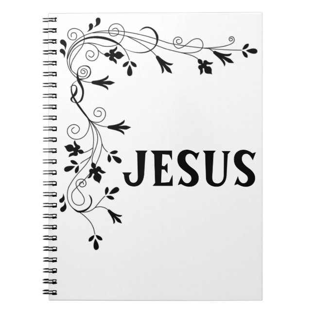 CUADERNO JESUS FLORAL CORNER (Frente)
