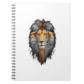 Cuaderno Jesús León De Judá Jesús Cruce Fe Cristiano Yo