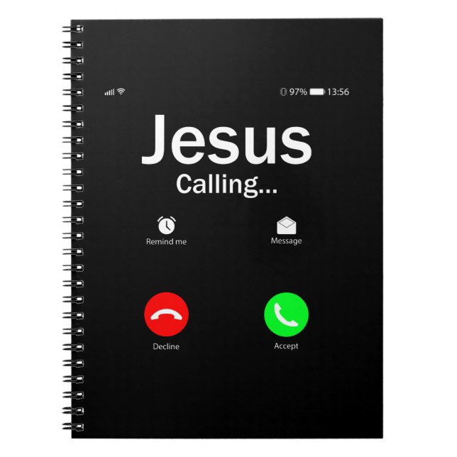 Cuaderno Jesús llama (Frente)