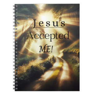 Cuaderno Jesús me aceptó bloc de notas