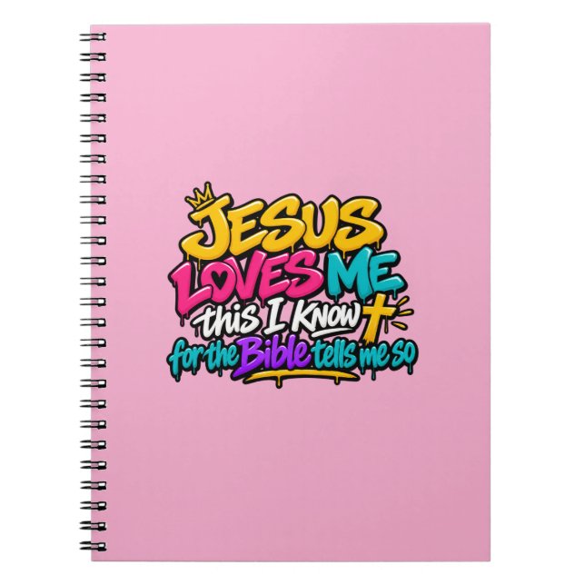 Cuaderno Jesús me ama (Frente)