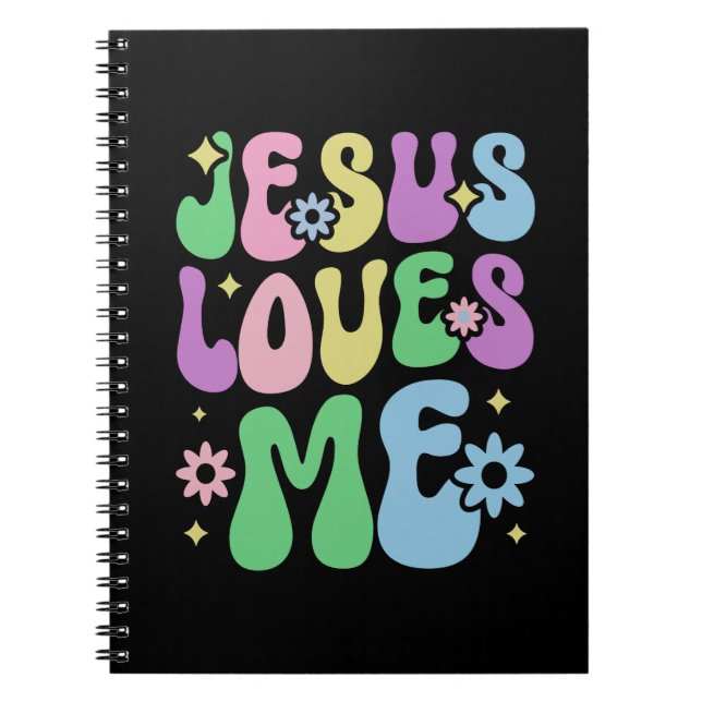 Cuaderno Jesús Me Ama El Coloso Cristiano (Frente)