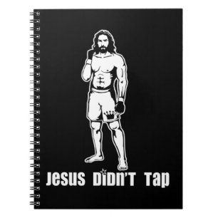 Cuaderno Jesús no golpeó a la camiseta de la MMA. Jesús no