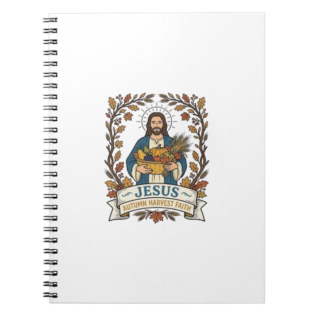 Cuaderno Jesús Otoño Cosecha Fe Jesús Otoño Cosecha C (Frente)