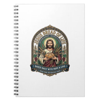 Cuaderno Jesús Pan De Vida Jesús Pan Vida Panadería Cristo