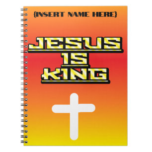 Cuaderno Jesús personalizado es el Diario de la Oración del