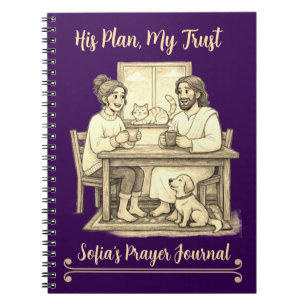 Cuaderno Jesus photo notebook - personalized faith journal
