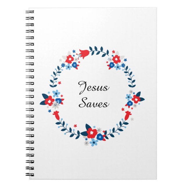 Cuaderno Jesús salva (Frente)