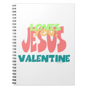 CUADERNO JESÚS TE AMA, VALENTINE