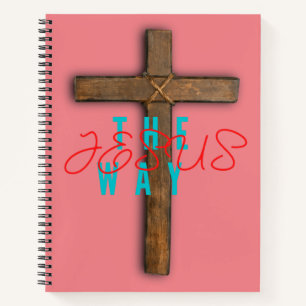 Cuaderno Jesus The Way Women's Pink Notebook