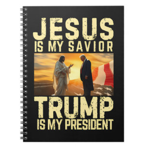 Cuaderno Jesús Trump - Jesús es mi Señor Salvador