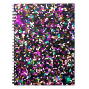 Cuaderno Jewel Tone Crystal Pixels