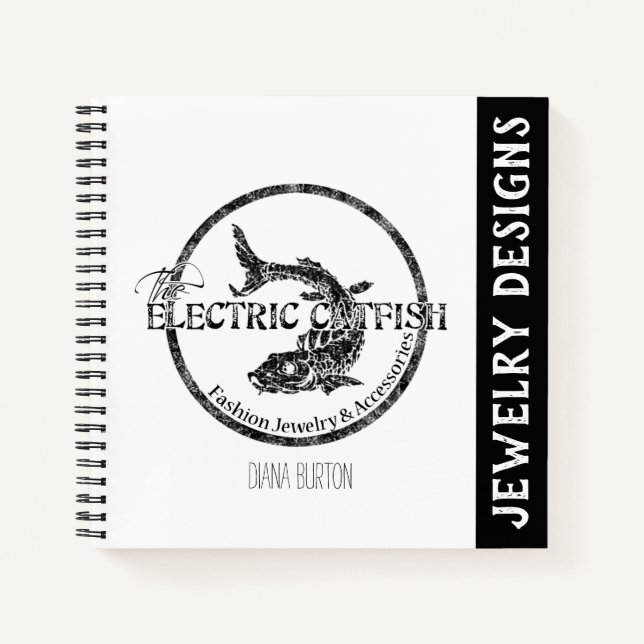 Cuaderno Jewelry Designs Sketch Book (Anverso)