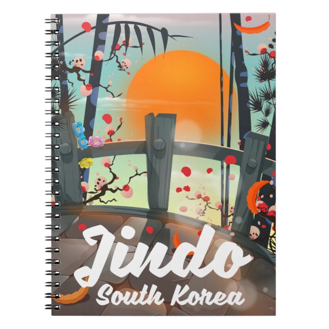 Cuaderno Jindo Corea del Sur (Frente)