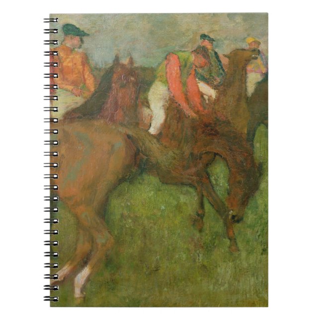 Cuaderno Jinetes de Edgar Degas el |, 1886-90 (Frente)