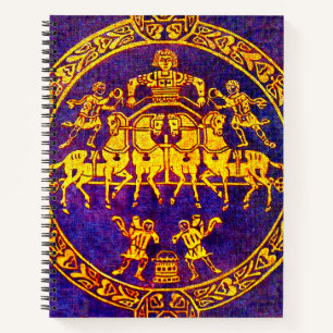 Cuaderno Jinetes y soldados medievales del siglo XII