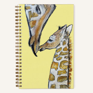 Cuaderno Jirafa 003-Diario Amarillo por Molly Magdalain
