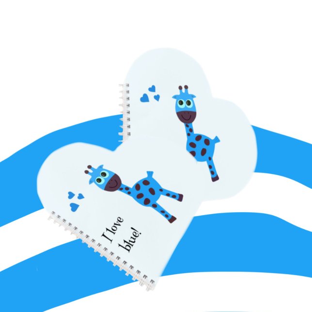 Cuaderno Jirafa azul (Subido por el creador)