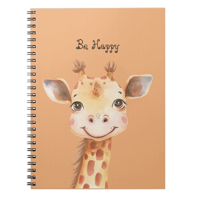 Cuaderno Jirafa Feliz (Frente)