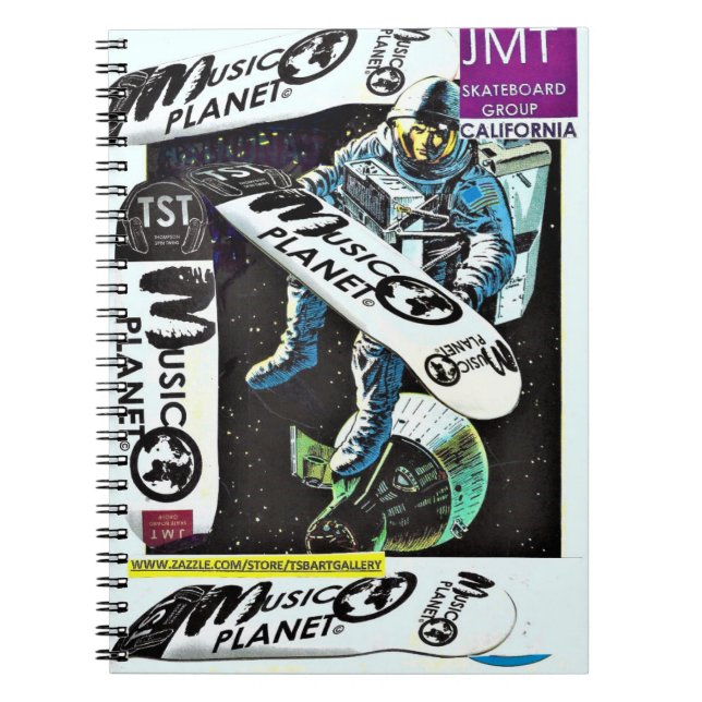 CUADERNO JMT SKATEBOARDS (Frente)