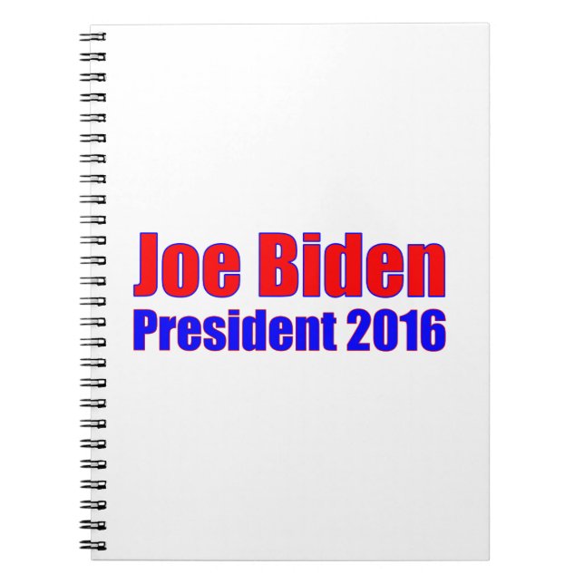 Cuaderno Joe Biden President 2016 (Frente)