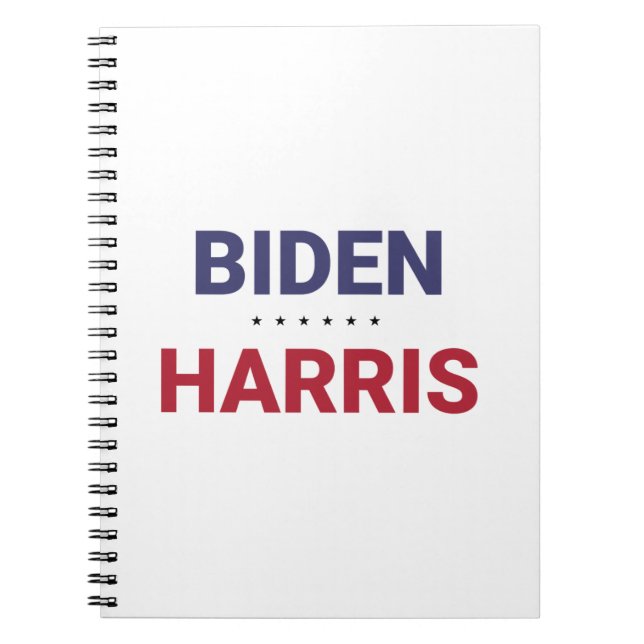 Cuaderno Joe Biden y Kamala Harris (elecciones de 2020 en E (Frente)