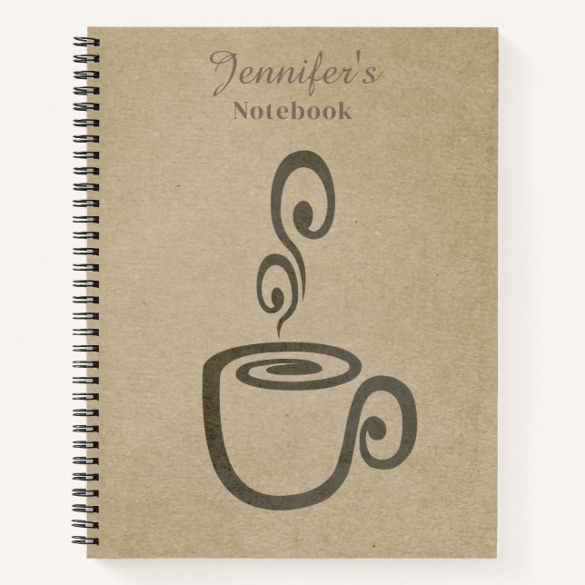 Cuaderno Joe Time Coffee Notebook (Anverso)