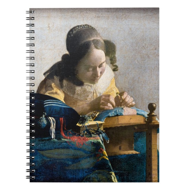 Cuaderno Johannes Vermeer - El Lacemaker (Frente)