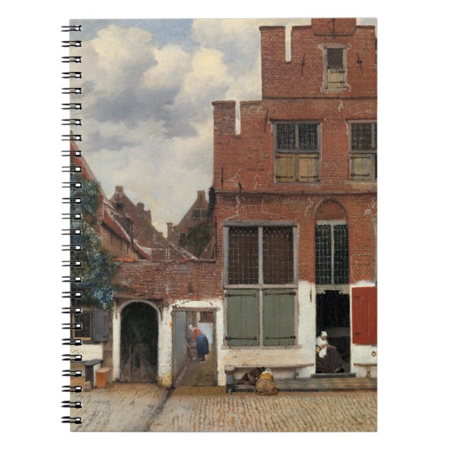 Cuaderno Johannes Vermeer - Little Street (Frente)