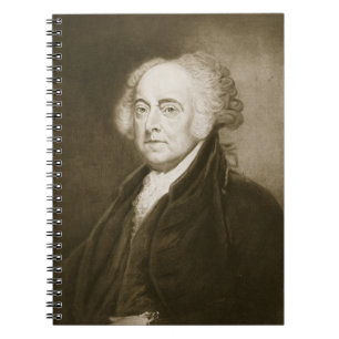 Cuaderno John Adams, 2do Presidente de los Estados Unidos