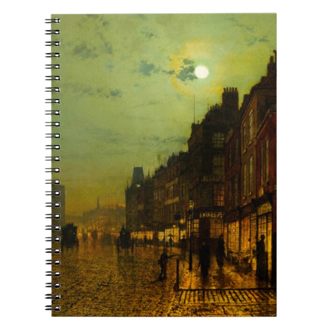 Cuaderno John Atkinson Grimshaw Glasgow Docks (Frente)