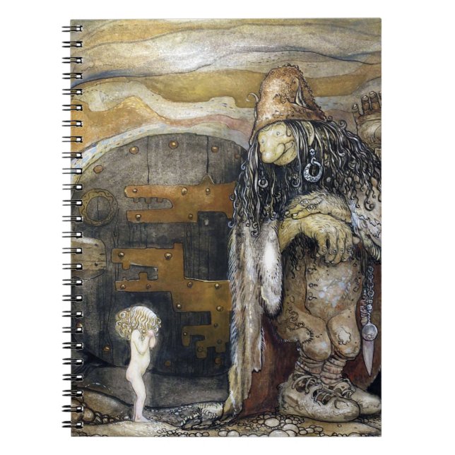 Cuaderno John Bauer Troll (Frente)
