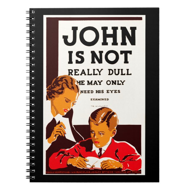 Cuaderno John No Es Realmente Dueño (Frente)