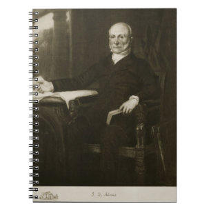 Cuaderno John Quincy Adams, 6to presidente del Sta unido