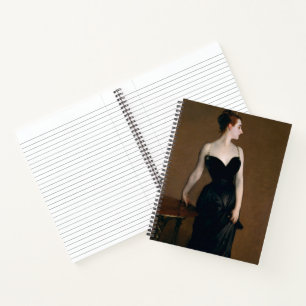 Cuaderno John Singer Sargent Madame X Classic Retrato