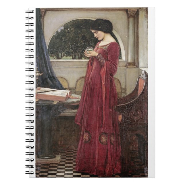 Cuaderno John William Waterhouse - La bola de cristal (Frente)