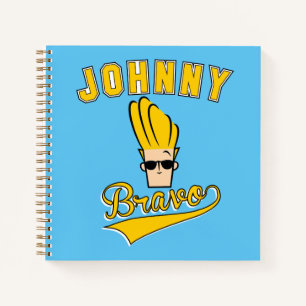Cuaderno Johnny Bravo Collegiate Gráfico