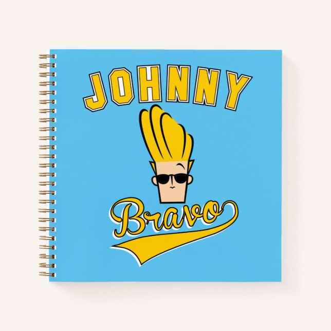 Cuaderno Johnny Bravo Collegiate Gráfico (Anverso)